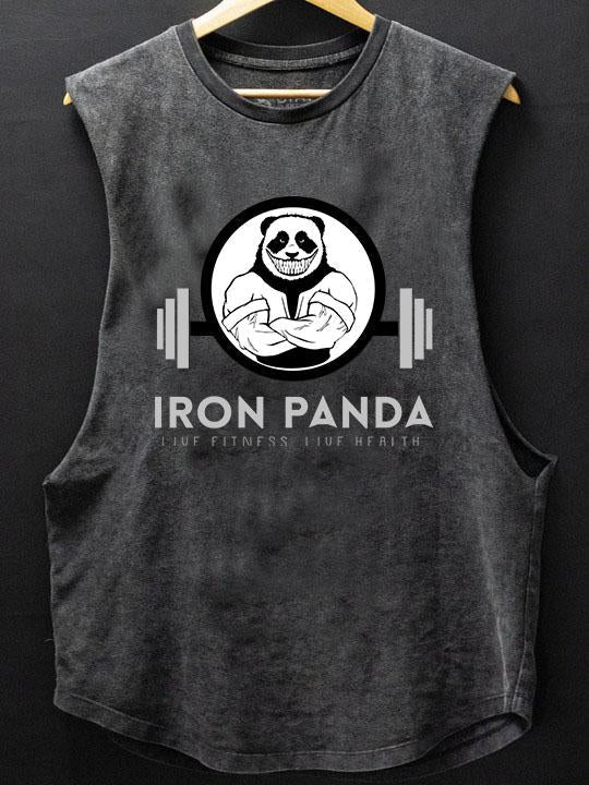 Ironpanda Fitness SCOOP BOTTOM COTTON TANK