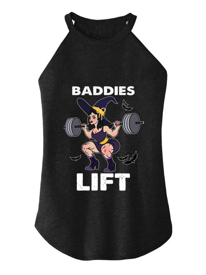 BADDIES LIFT TRI ROCKER COTTON TANK