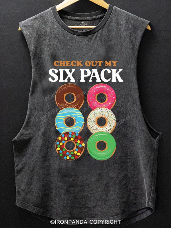 CHECK OUT MY SIX PACK SCOOP BOTTOM COTTON TANK