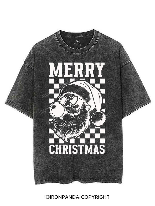 MERRY CHRISTMAS VINTAGE GYM SHIRT