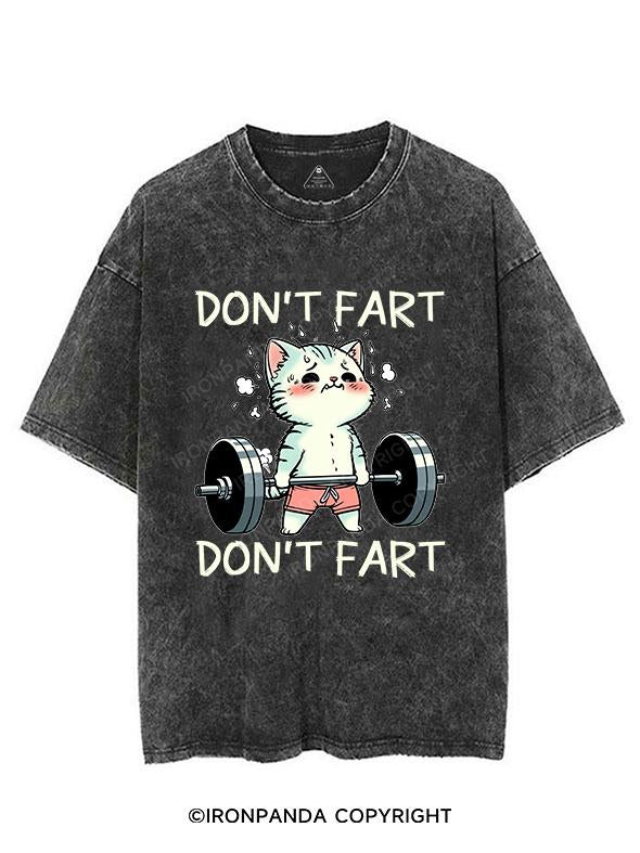 DON'T FART VINTAGE GYM SHIRT