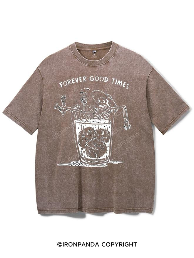 FOREVER GOOD TIMES VINTAGE GYM SHIRT