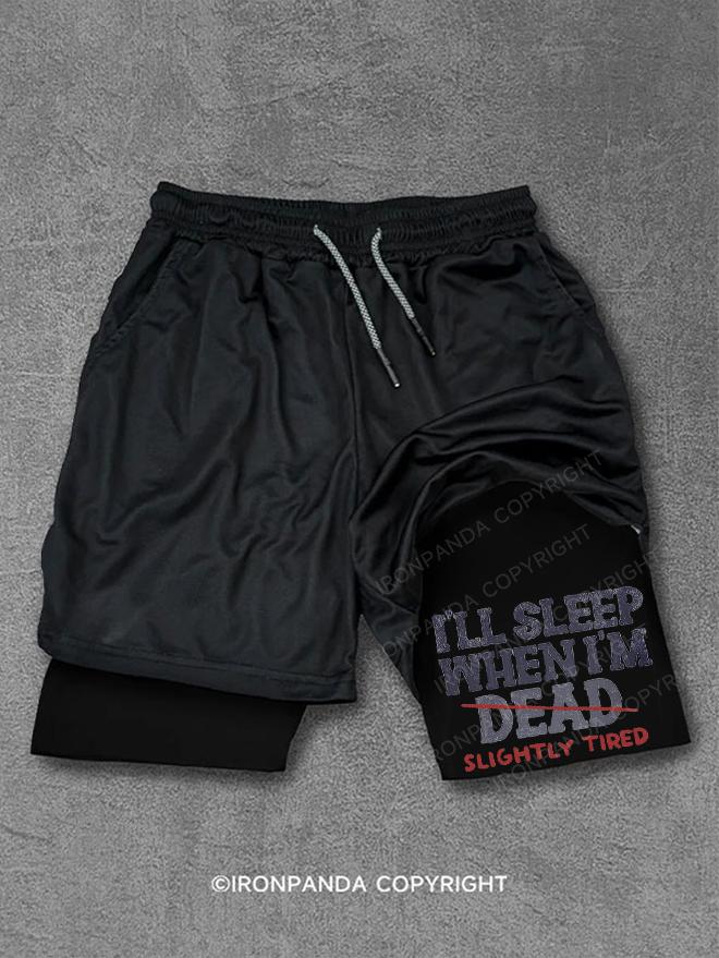 Slightly Tired Performance Training Shorts