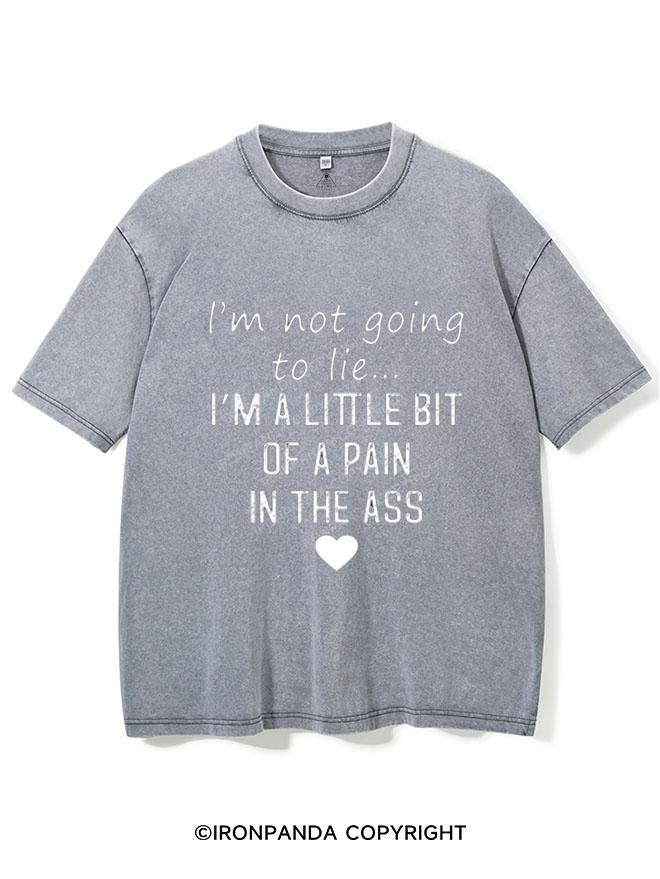 I'M NOT GOING TO LIE VINTAGE GYM SHIRT