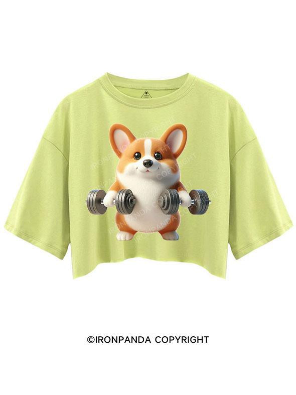 BEEFY CORGI CROP TOPS