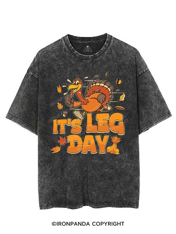 IT'S LEG DAY VINTAGE GYM SHIRT