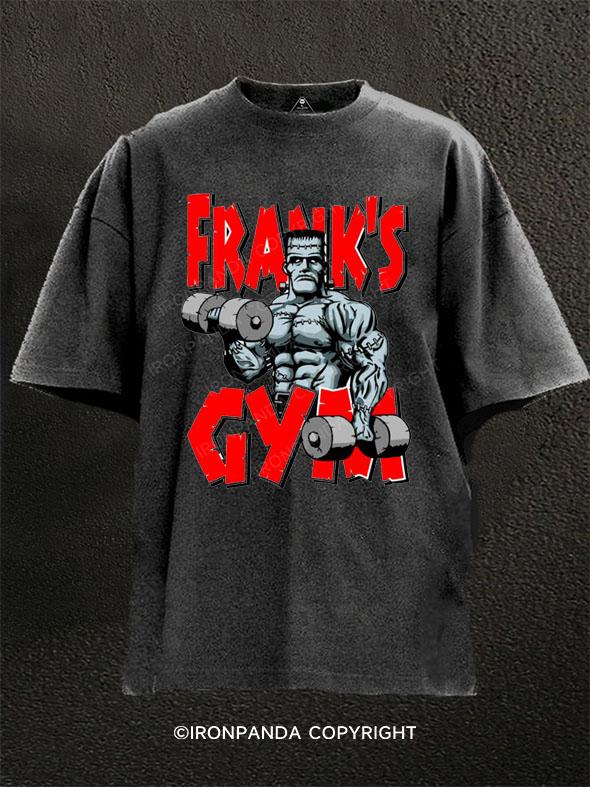 Frankenstein Washed Gym Shirt