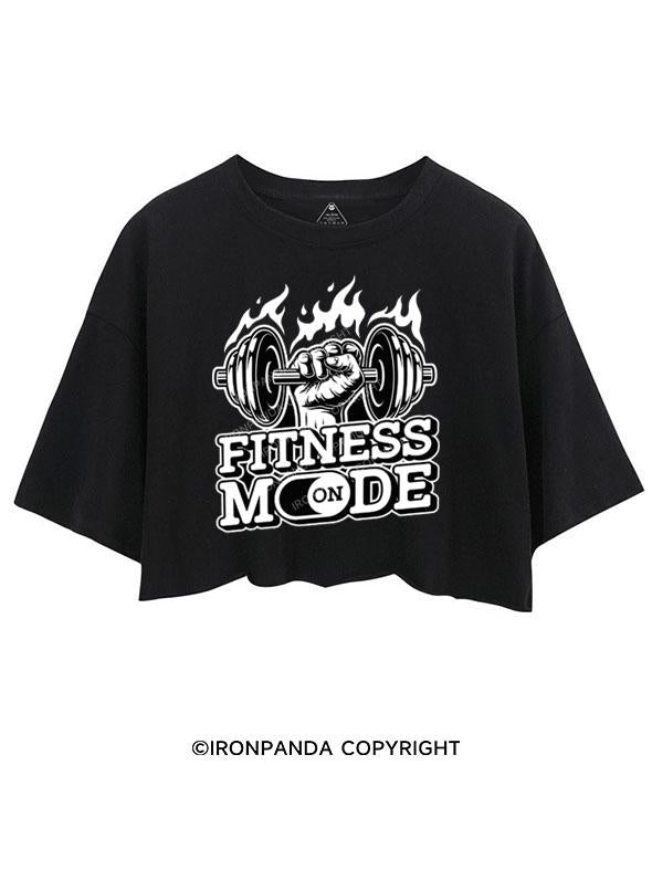 TURN ON FITNESS MODE CROP TOPS