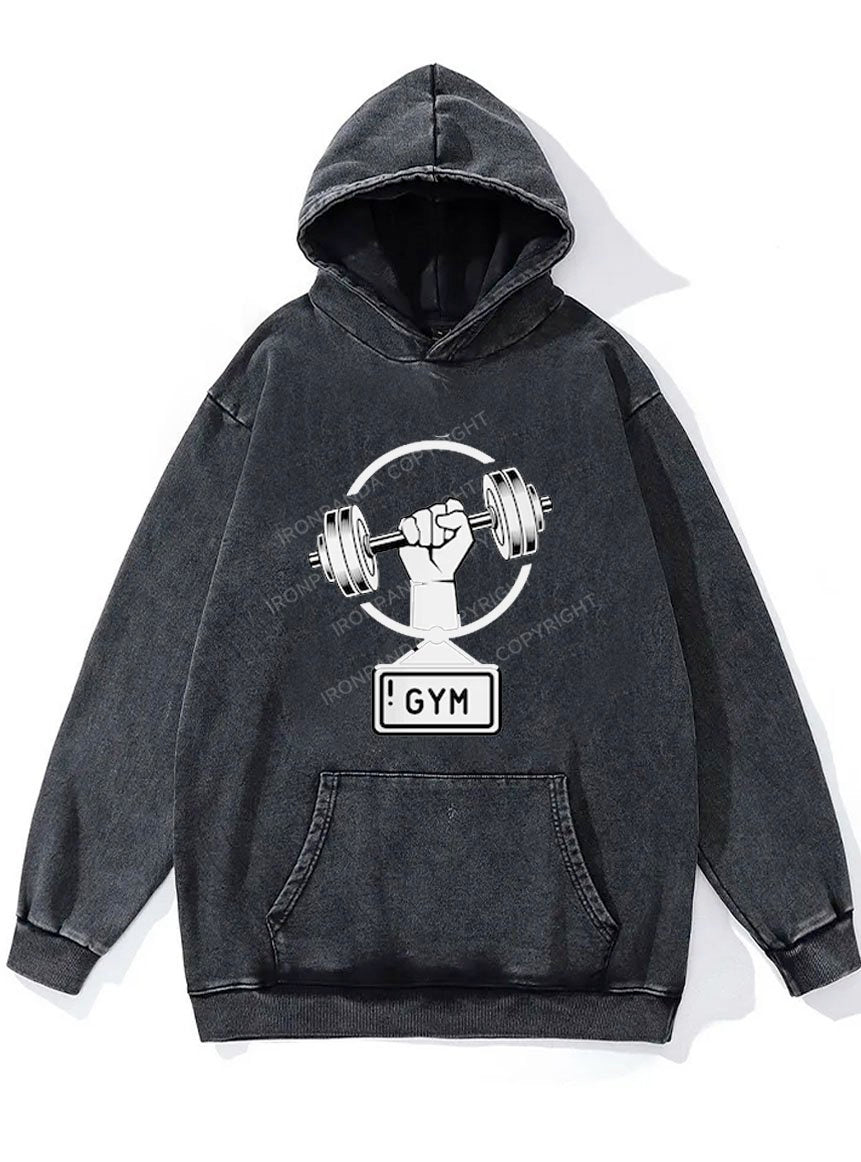 Lifting WASHED GYM HOODIE