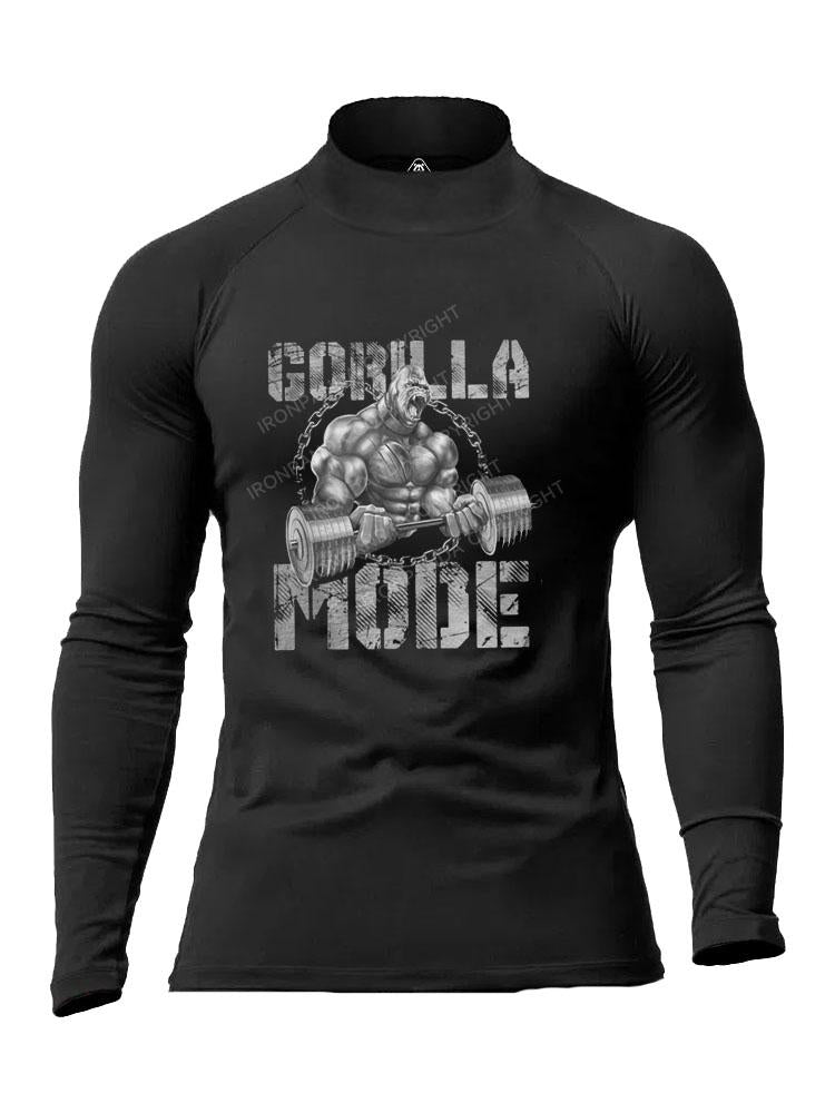 Gorilla Mode Men's Fitted Mock