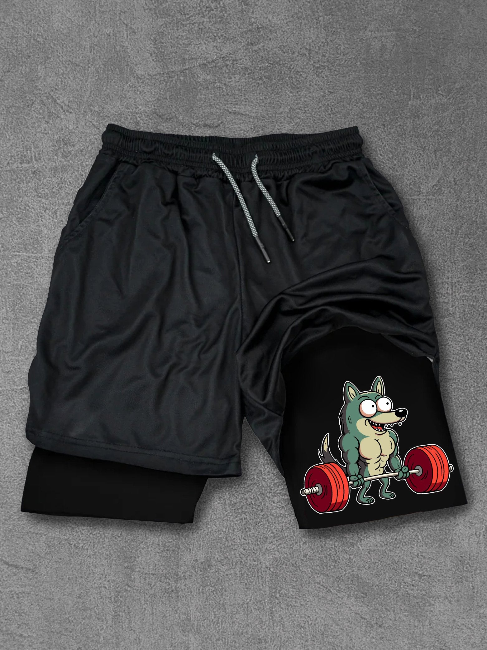 deadlift wolf Performance Training Shorts