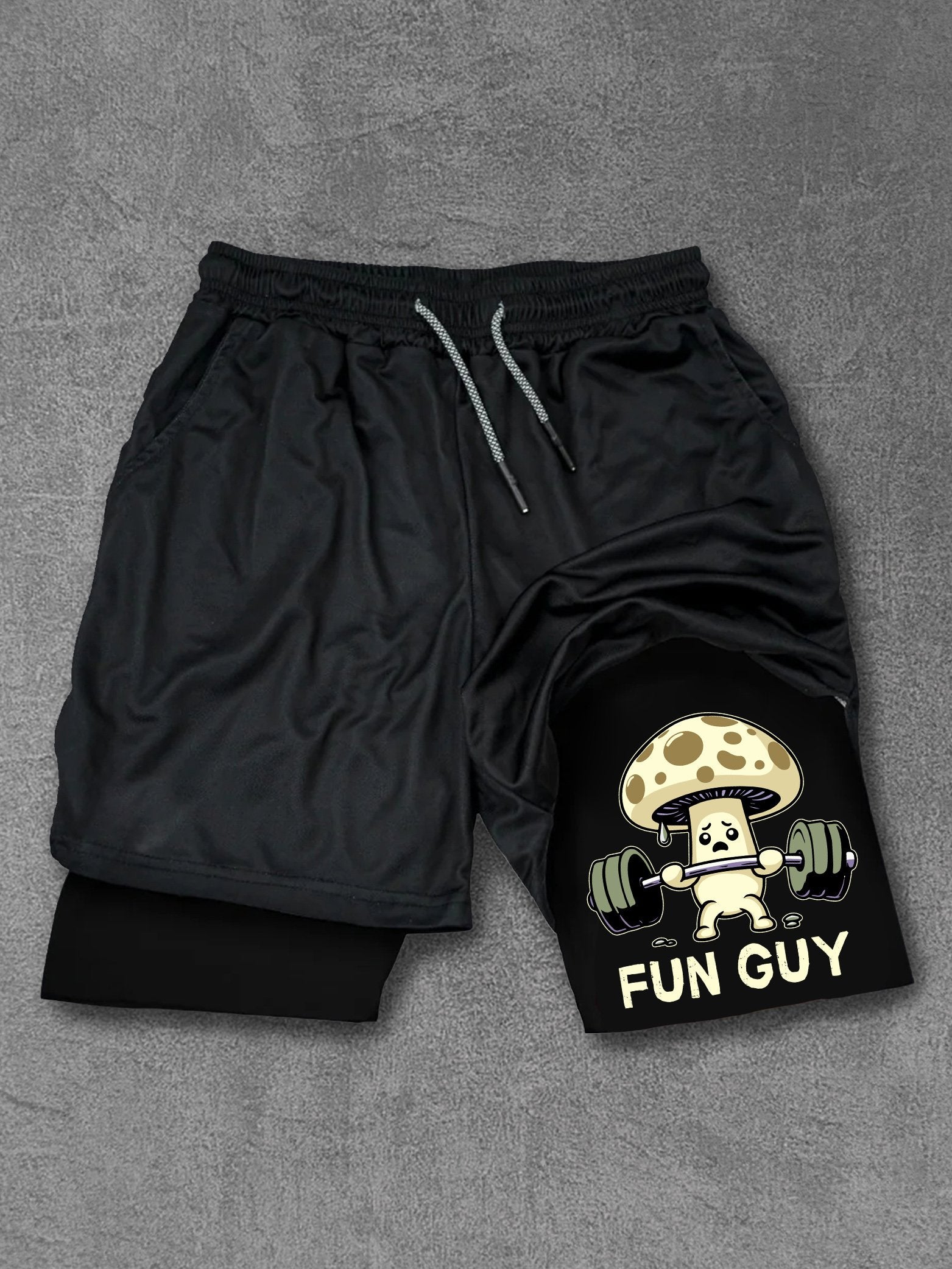 Fun Guy Lifting Performance Training Shorts