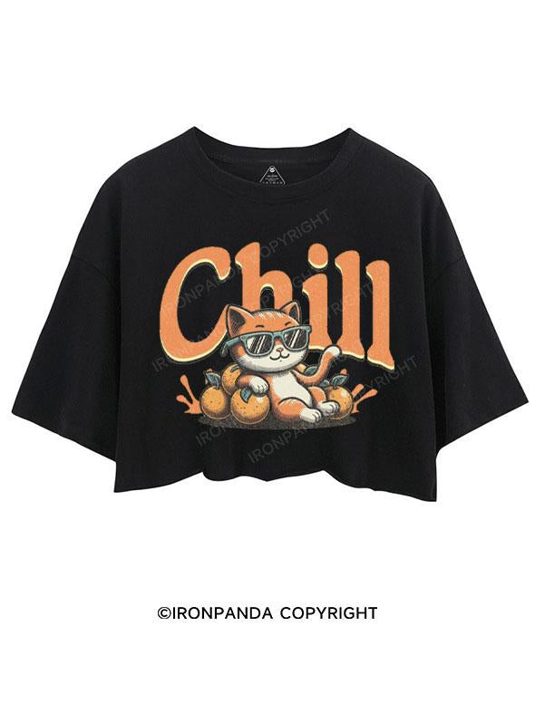 CHILL KITTEN CROP TOPS