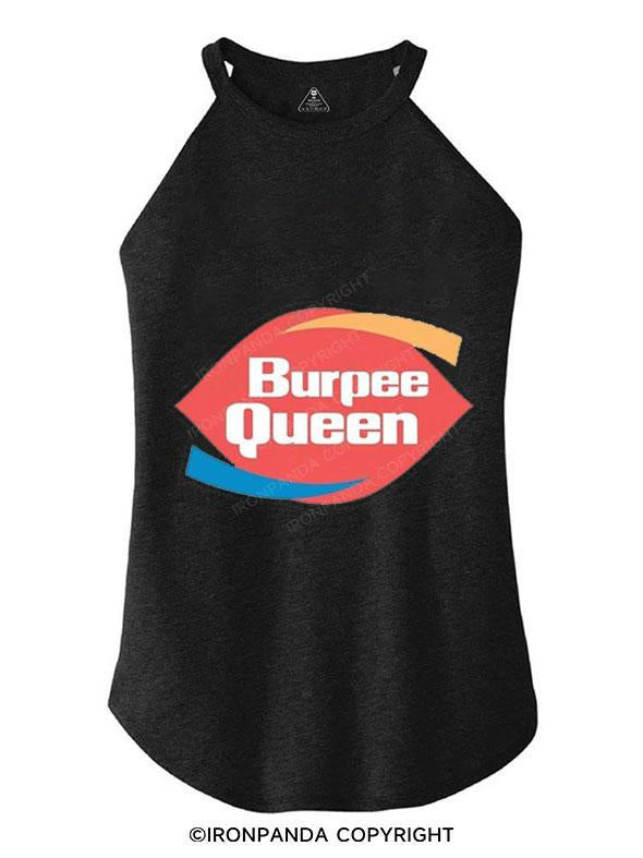 BURPEE QUEEN TRI ROCKER COTTON TANK