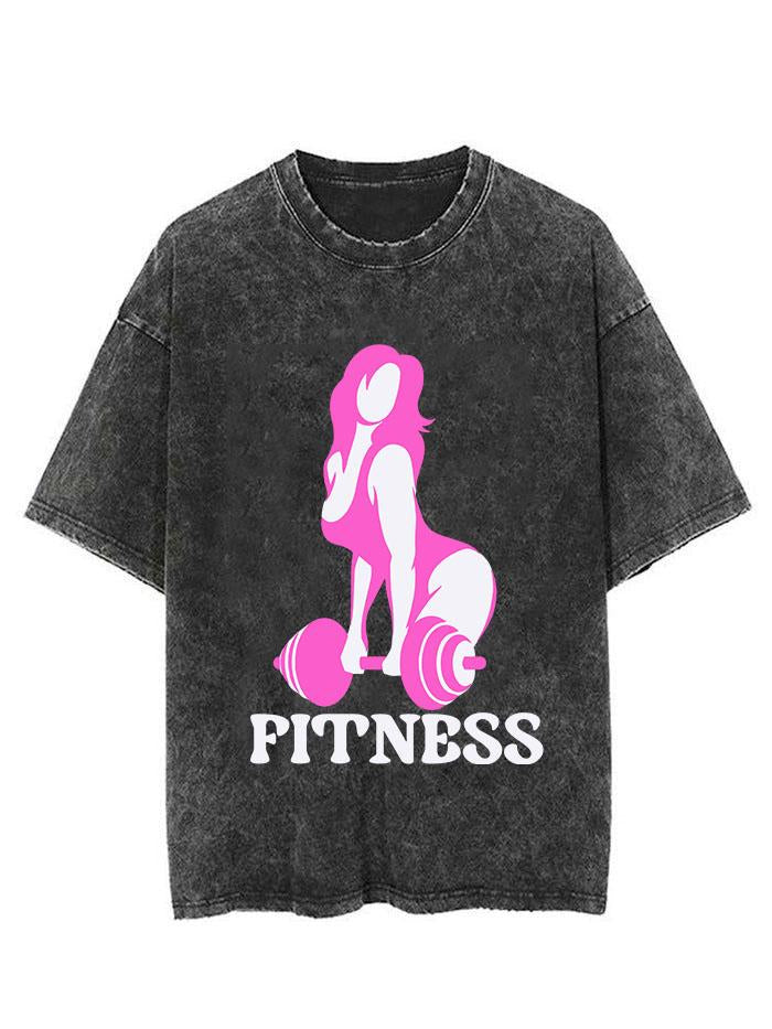 Fitness women Vintage Gym Shirt