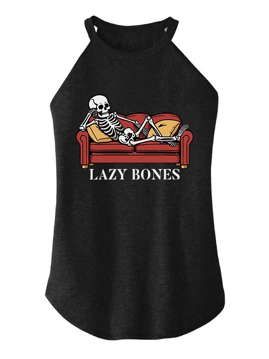 LAZY BONES TRI ROCKER COTTON TANK