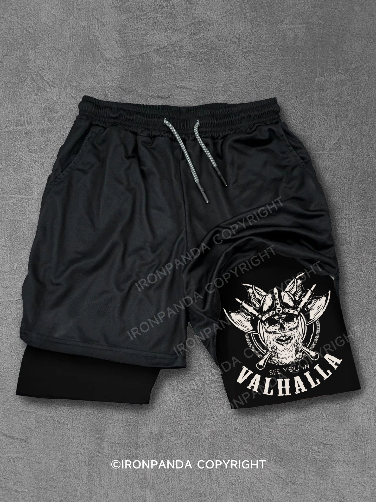 see you in valhalla Performance Training Shorts