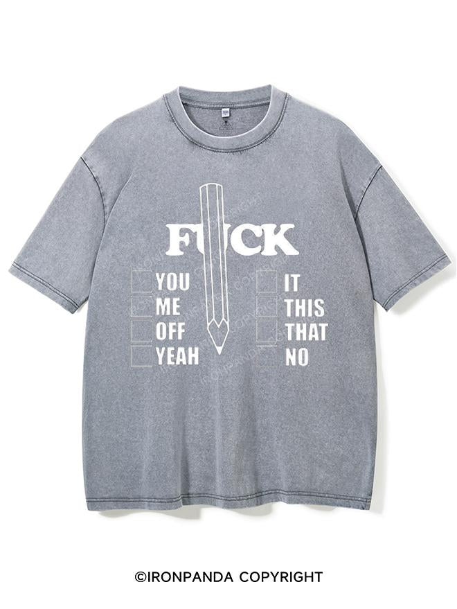 PICK YOUR FUCKING MOOD VINTAGE GYM SHIRT