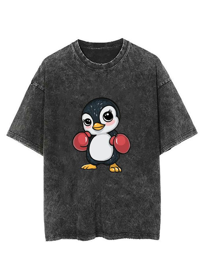 PENGUIN BOXING  VINTAGE GYM SHIRT