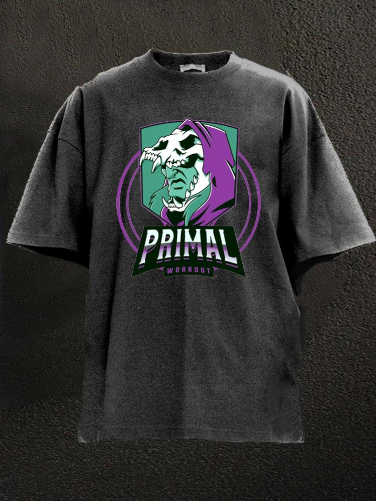 PRIMAL WORKOUT Washed Gym Shirt