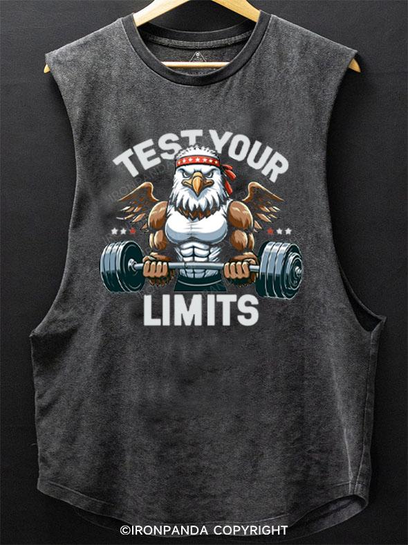 Test Your Limits SCOOP BOTTOM COTTON TANK