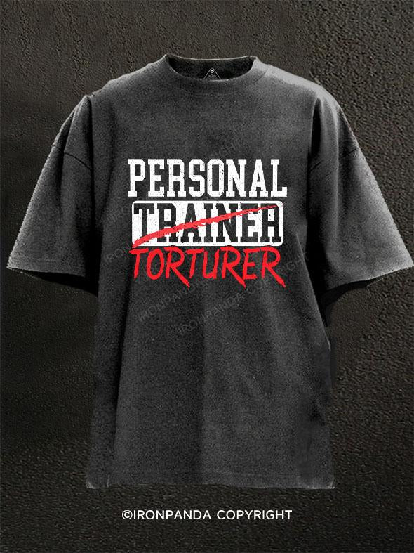 Personal Torturer Washed Gym Shirt