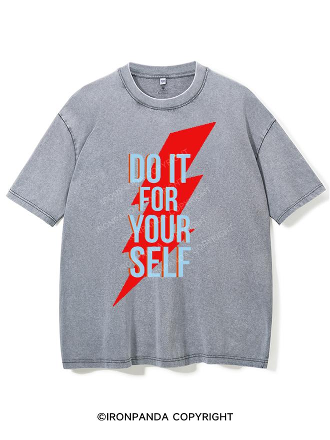 DO IT FOR YOURSELF VINTAGE GYM SHIRT