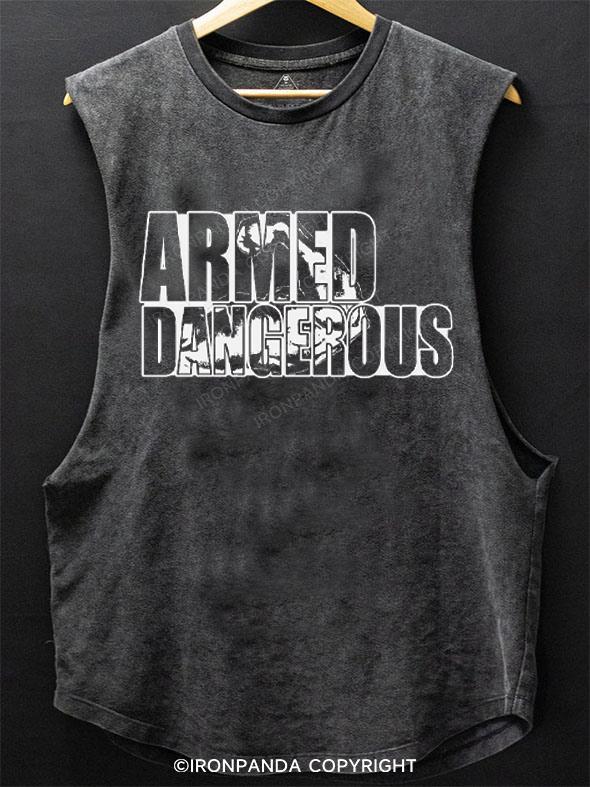 Armed & Dangerous SCOOP BOTTOM COTTON TANK