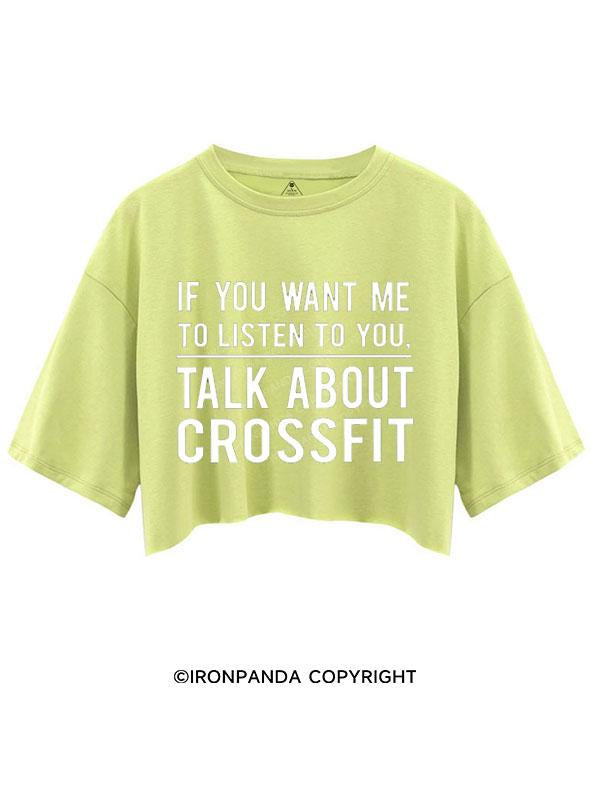 TALK ABOUT CROSSFIT CROP TOPS