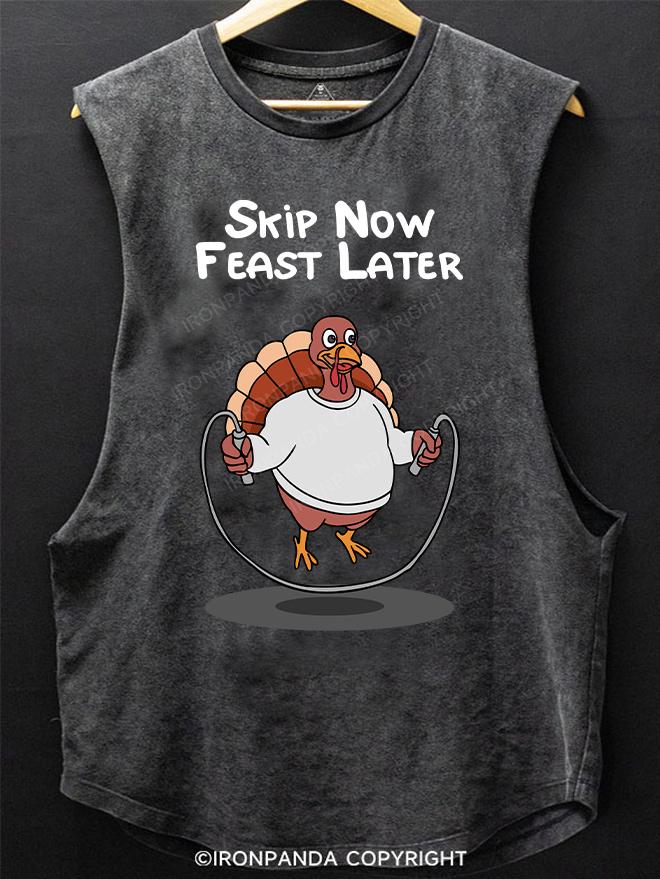 Skip Now, Feast Later SCOOP BOTTOM COTTON TANK