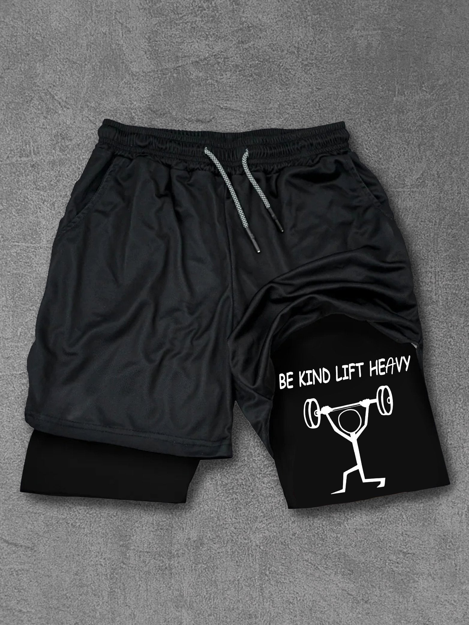 Be Kind Lift Heavy Performance Training Shorts