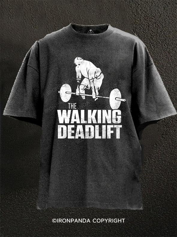 The Walking Deadlift Washed Gym Shirt