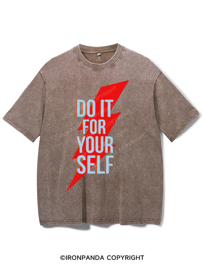 DO IT FOR YOURSELF VINTAGE GYM SHIRT