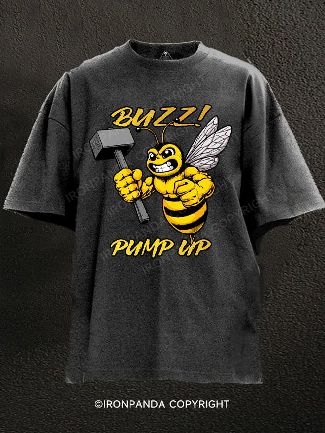 buzz! pump up Washed Gym Shirt