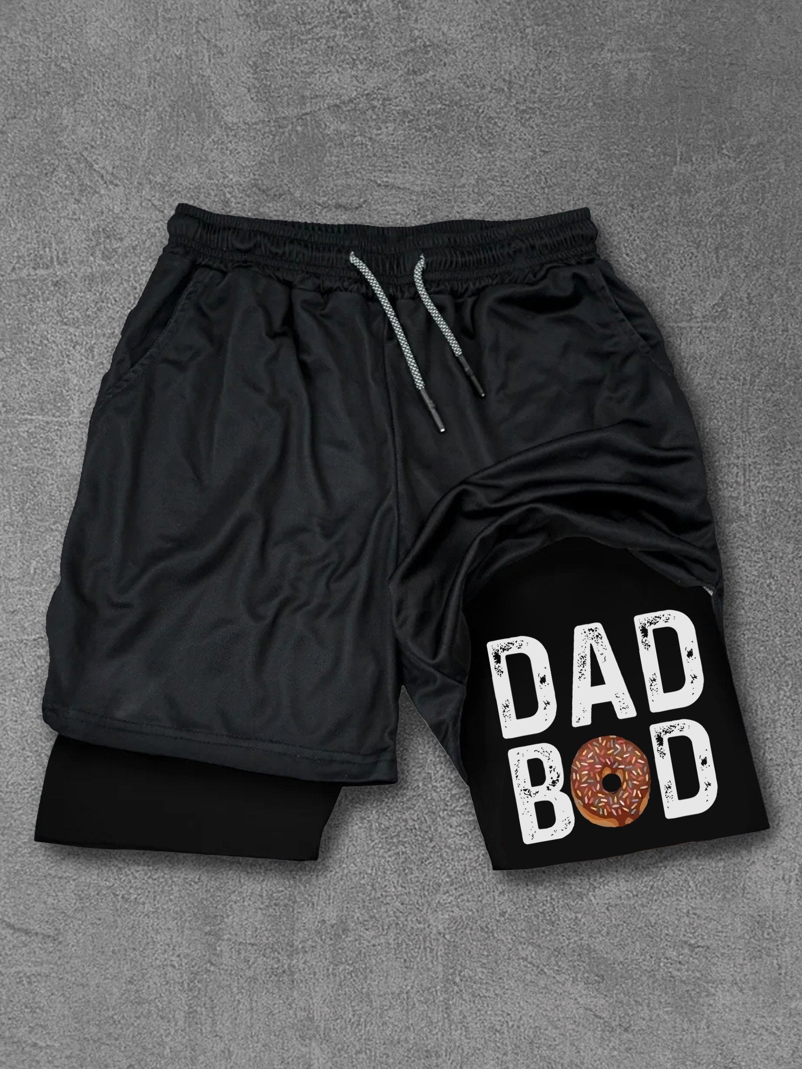 dad bod Performance Training Shorts