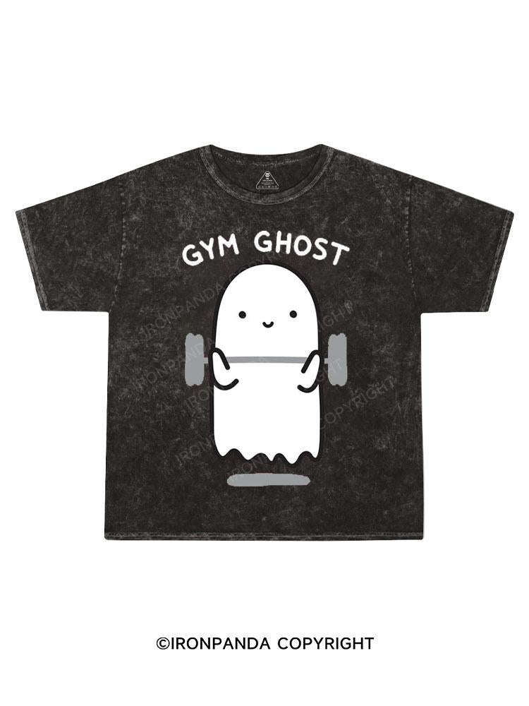 Gym Ghost Kids Washed T-Shirt