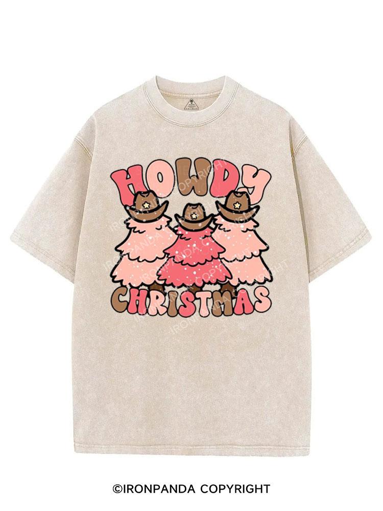 HOWDY CHRISTMAS VINTAGE GYM SHIRT