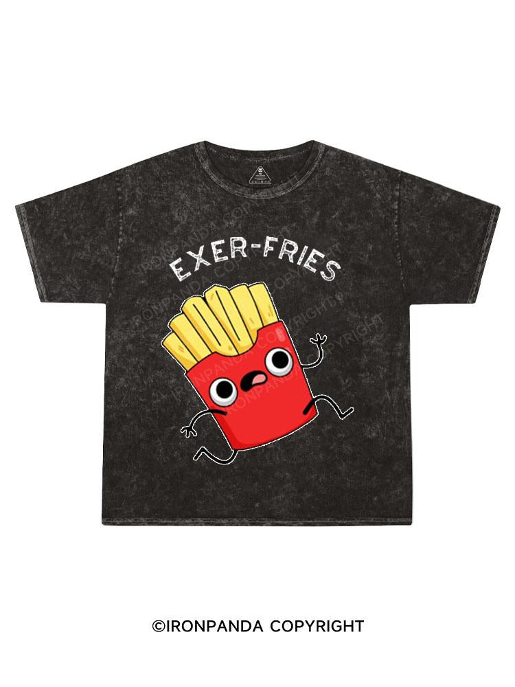 Exer-fries Kids Washed T-Shirt