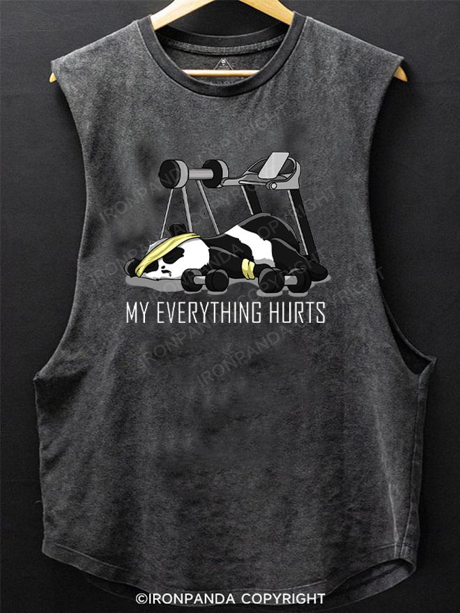 Panda fitness sore SCOOP BOTTOM COTTON TANK