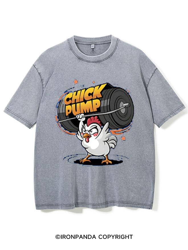 CHICK PUMP VINTAGE GYM SHIRT