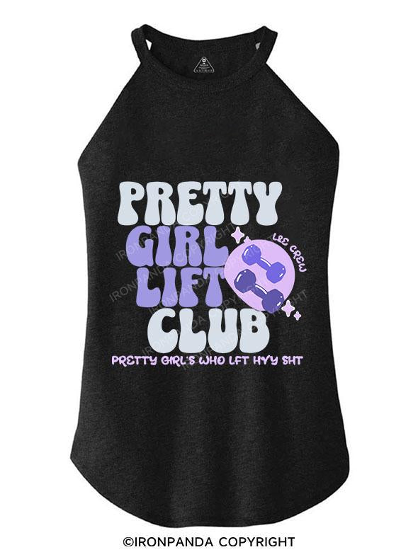 PRETTY GIRL CLUB LFT HVY SHT TRI ROCKER COTTON TANK