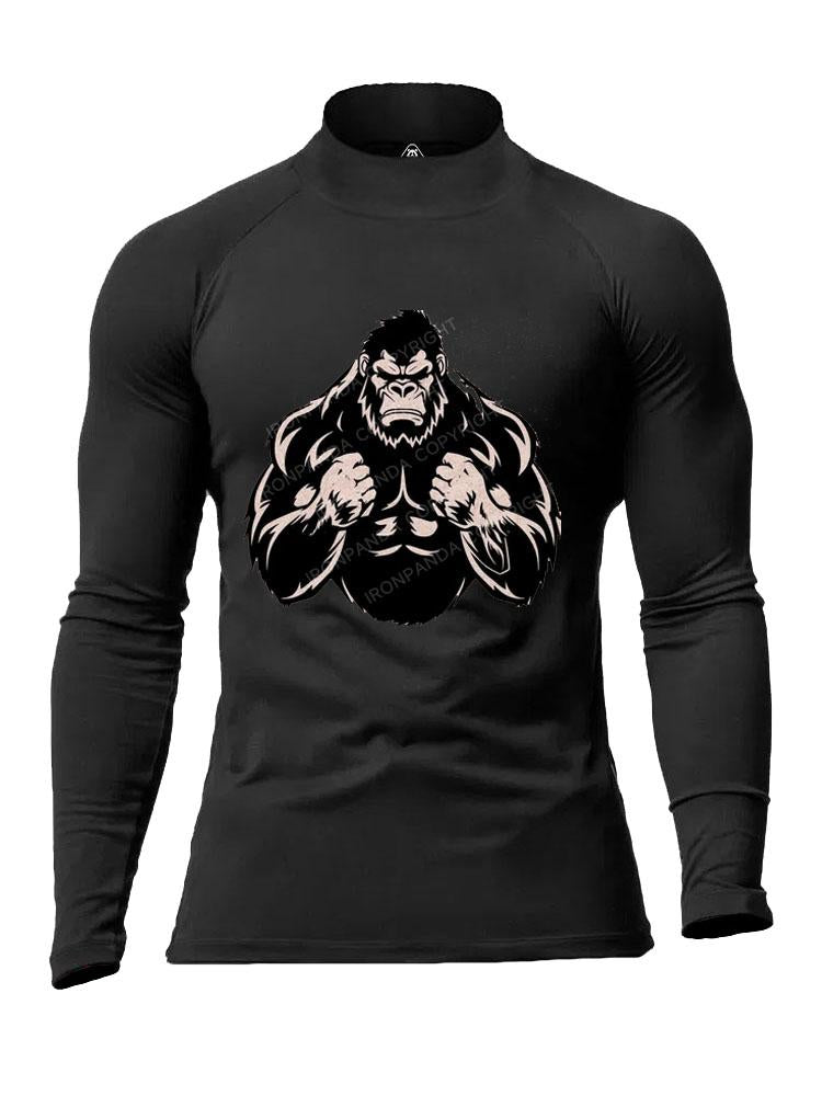 Gorilla Fitness Men's Fitted Mock