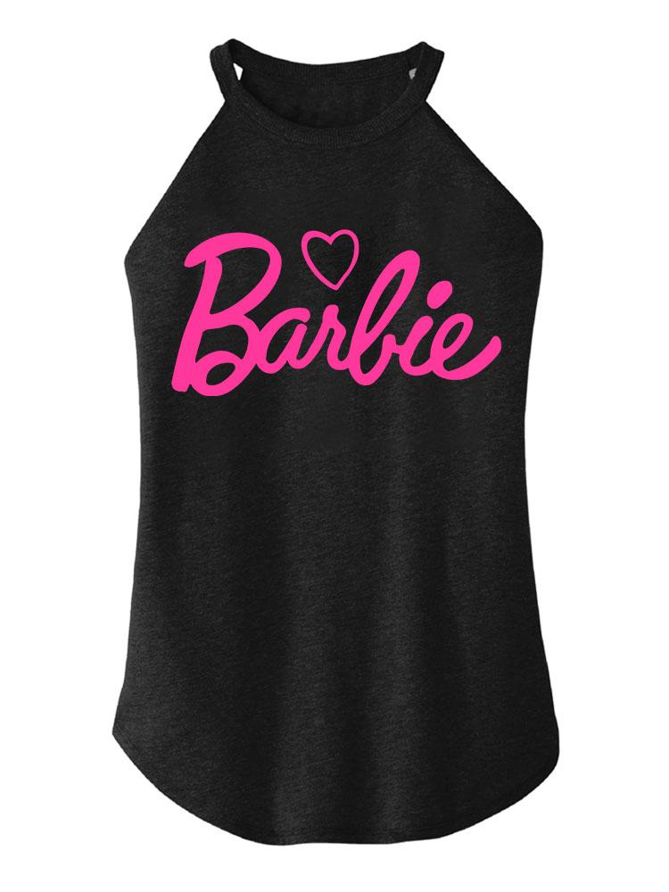 BARBIE LOVE Tri Rocker Cotton Tank