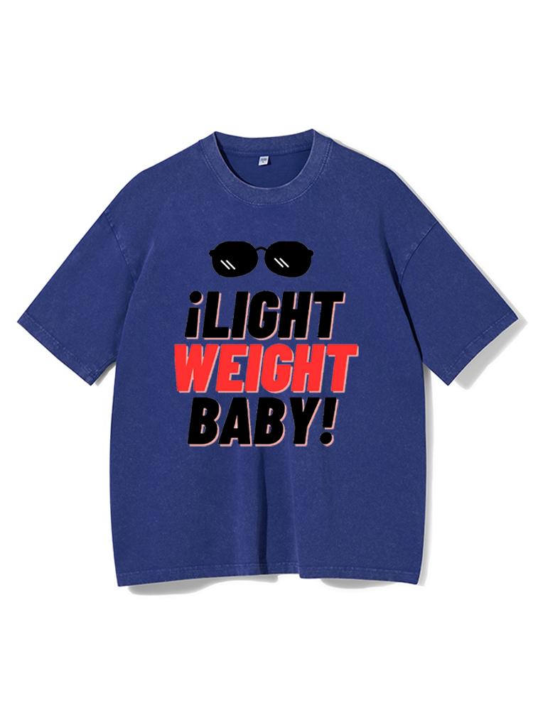 LIGHT WEIGHT BABY Washed Gym Shirt