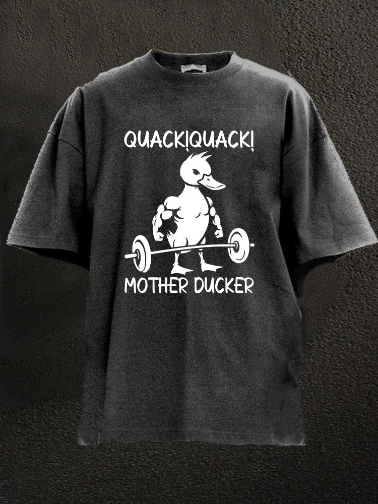 Mother Ducker Washed Gym Shirt