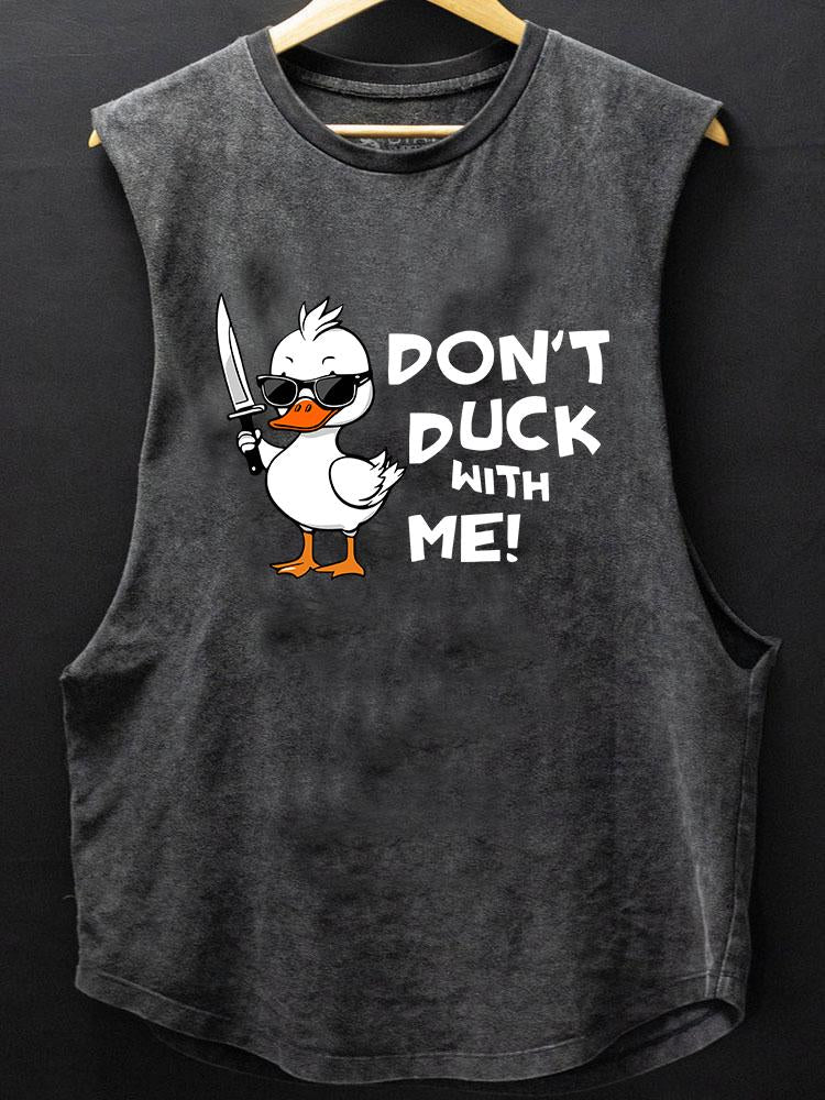 Don't Duck with Me BOTTOM COTTON TANK