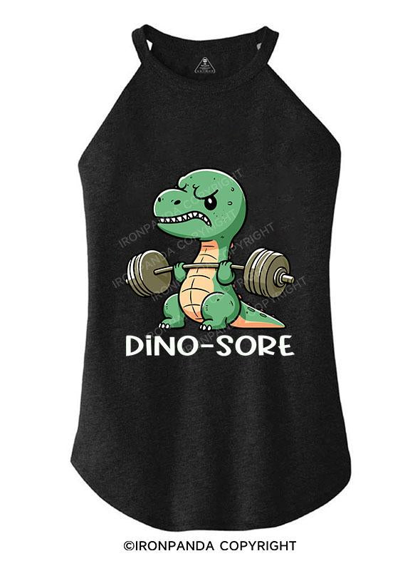 DINO-SORE TRI ROCKER COTTON TANK