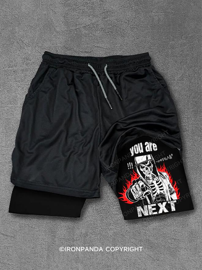 you are next Performance Training Shorts