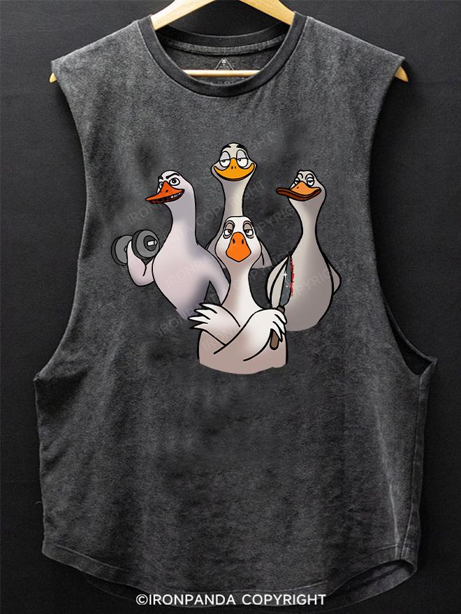 silly goose workout SCOOP BOTTOM COTTON TANK