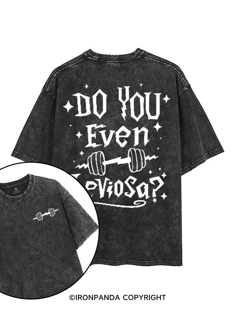 Do You Even Leviosa printed Gym Shirt